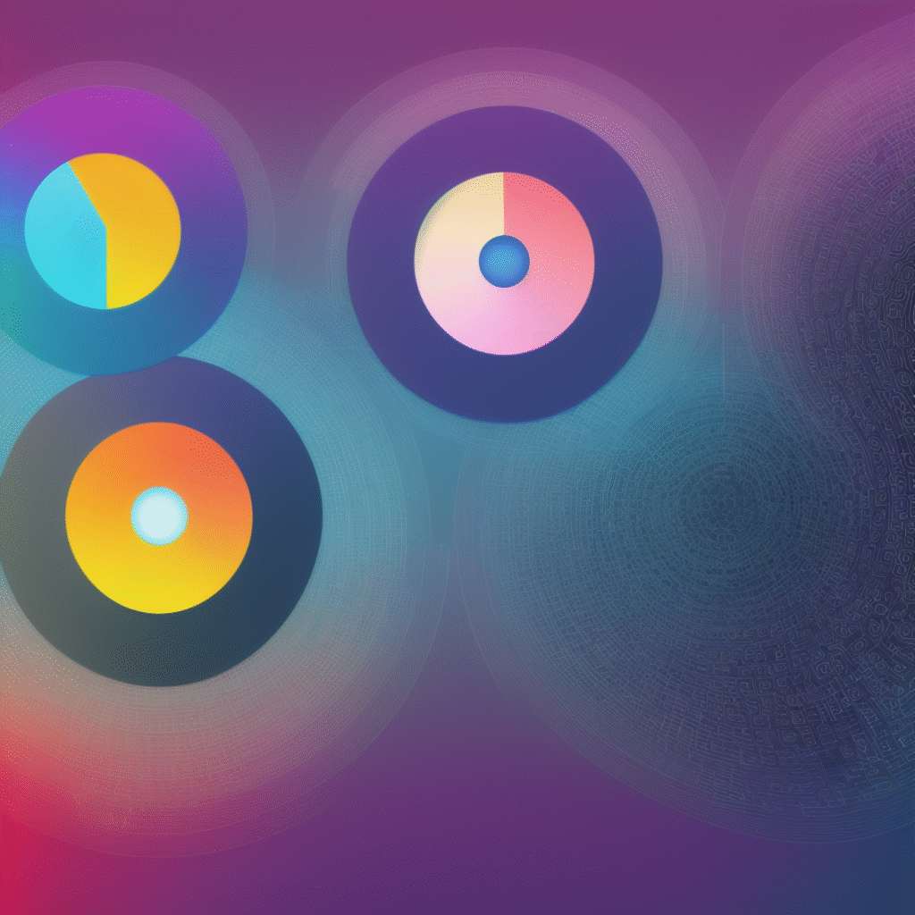 alt_text: A modern digital landscape showcasing AI with neural networks, circuit patterns, and vibrant colors.
