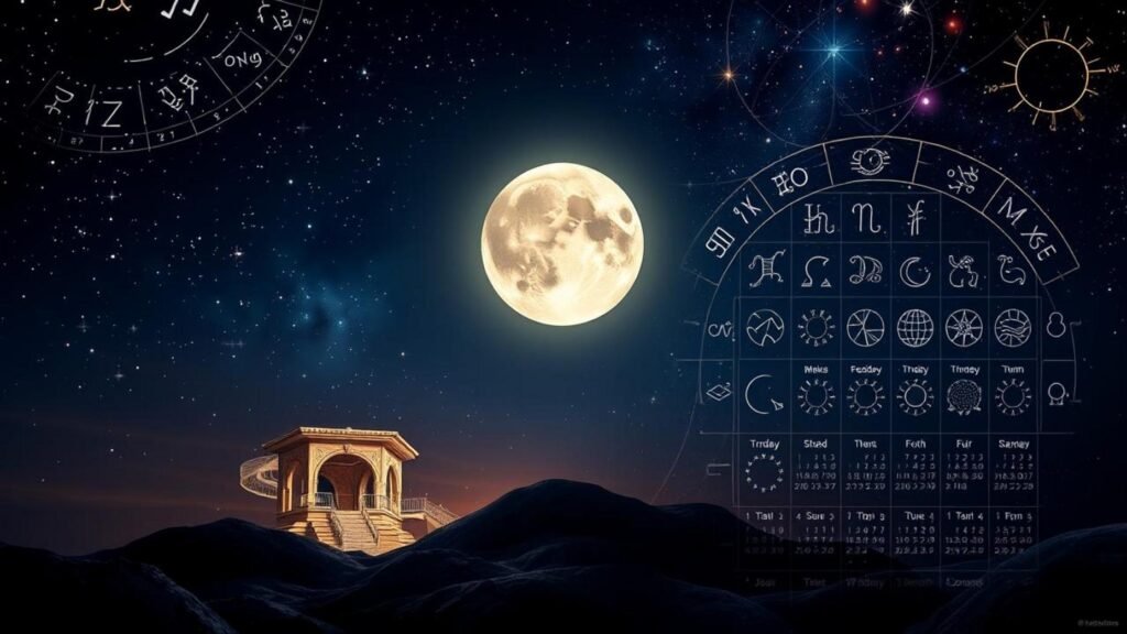 alt_text: A split cover image contrasting mystical Moon Reading with generic horoscopes, showcasing two worlds.